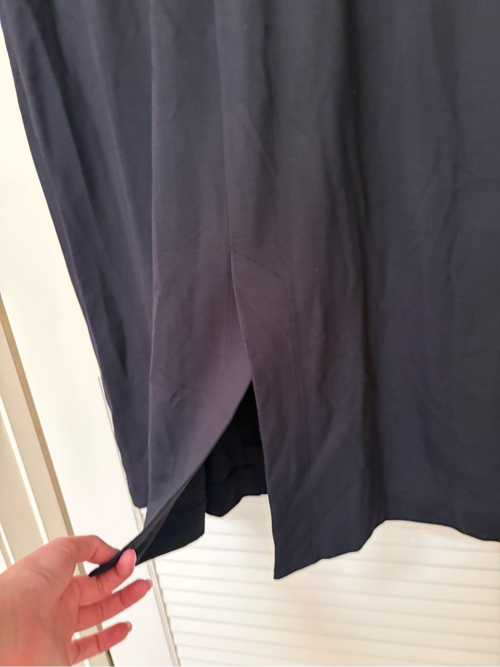 Boden Topstitch Ponte Work Dress Black 12 - Picture 13 of 13